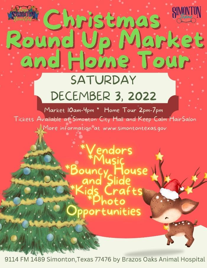 Christmas Roundup Poster